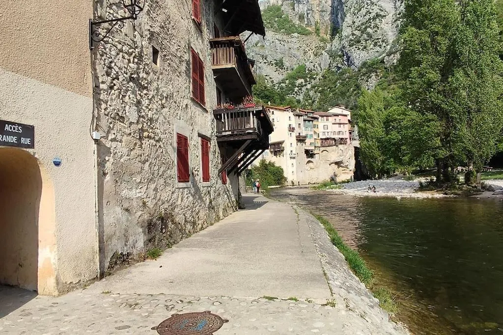 Vue Exceptionnelle Aux Portes Du Vercors Pont-en-Royans Apartment